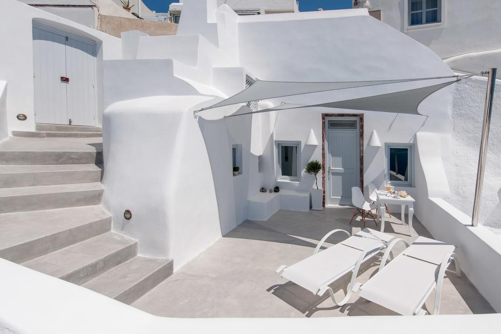 Evmenia Luxury Cave Villa เอีย ภายนอก รูปภาพ